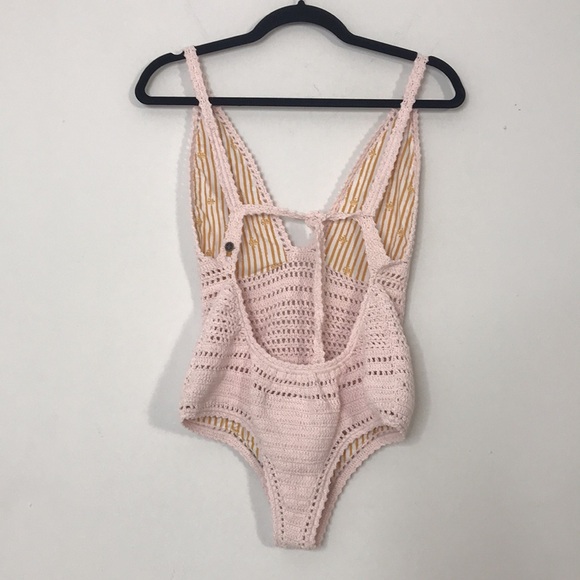 NWOT SHE MADE ME Lalita Crochet One piece - Picture 8 of 12